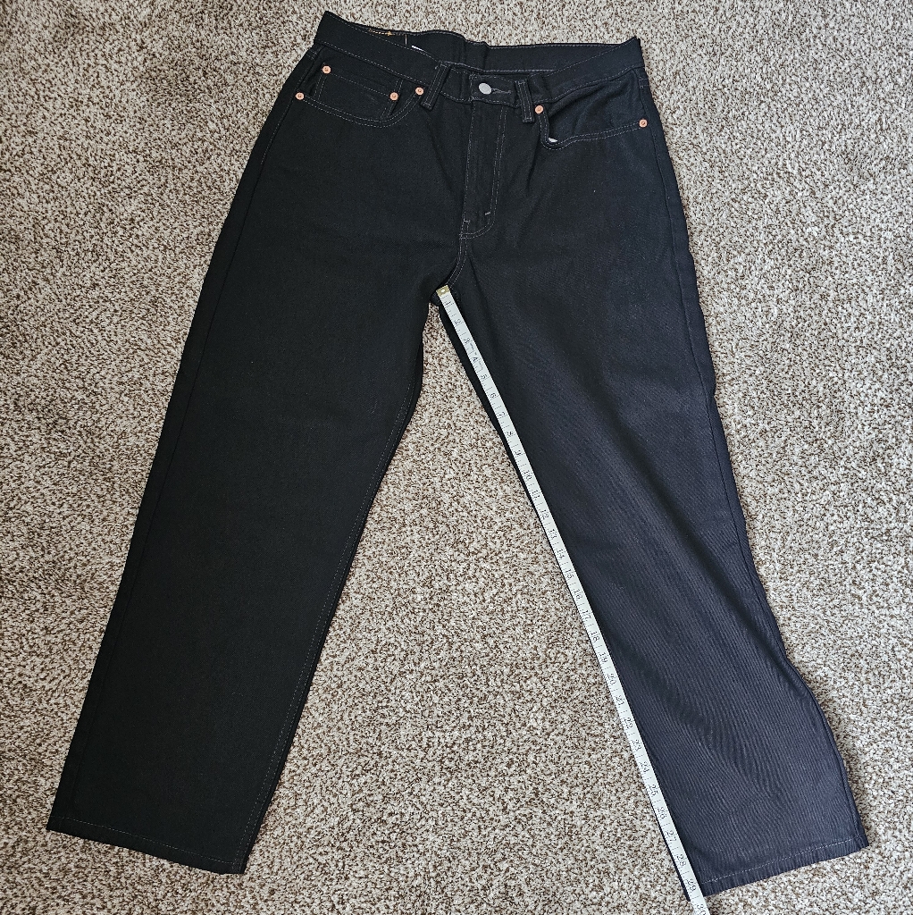 550 Levis Strauss  Black Jeans 550
